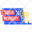 cyber-mondayecommerce-online-shopping-percent-sales-discount-icon