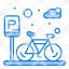 cycle-park-parking-road-icon