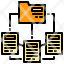 data-sorting-folder-file-arrage-icon