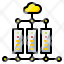 database-data-technology-storage-information-server-network-icon