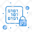 database-lock-protection-rack-server-icon