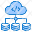 database-server-cloud-network-coding-programing-icon