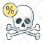 death-percent-rate-rates-skull-icon
