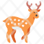deer-animal-antler-forest-nature-wild-icon