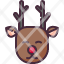 deeranimals-reindeer-mammal-nose-horns-christmas-elk-winter-icon