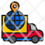 delivery-ecommerce-truck-location-global-icon
