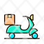 delivery-scooter-shipping-logistics-fast-icon