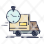 delivery-time-shipping-transport-truck-icon