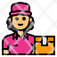 delivery-woman-avatar-occupation-postman-icon