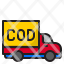 deliveryshipping-package-cod-truck-icon