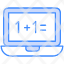 device-laptop-workplace-math-education-study-icon