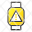 devicemobile-smart-watch-exclamation-mark-triangle-icon