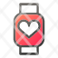 devicemobile-smart-watch-heart-icon