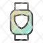devicemobile-smart-watch-shield-icon
