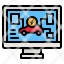 diagnostic-industry-electric-car-screen-icon