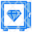 diamond-safe-box-saving-finance-icon