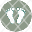 digital-footprint-barefoot-human-steps-walking-icon