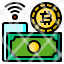digital-paymentv-banking-blockchain-connection-crypto-currency-icon