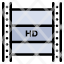 digital-video-broadcasting-hd-film-in-filmmaking-streaming-icon