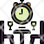 dinner-timecouple-time-event-clock-icon