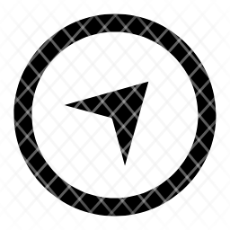 direction icon, maps icon, pointer icon