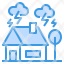 disaster-house-icon