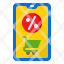 discount-shopping-cart-ecommerce-mobile-phone-icon