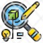 discover-magnifying-searching-design-pencil-icon