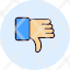 dislike-basic-ui-down-hand-thumb-icon