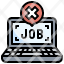 dismissal-filloutline-job-no-laptop-electronics-technology-icon