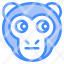 distracted-monkey-animal-wildlife-pet-face-icon