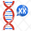 dna-test-flaticon-chromosome-genetical-xx-deoxyribonucleic-acid-icon