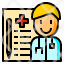 doctor-report-writing-pen-check-icon