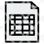 document-excel-table-icon