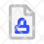 document-extension-file-format-lock-icon