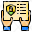 document-file-paper-hands-insurance-icon