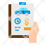 document-hand-rent-car-rental-icon