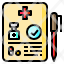 document-medical-certificate-paper-pen-icon