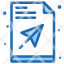 document-message-object-send-paper-plane-interface-icon