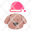 dog-and-christmas-hat-santa-hat-cute-warm-happy-icon