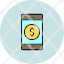 dollar-finance-mobile-money-phone-blockchain-icon