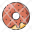 donut-bakery-chocolate-dessert-food-meal-icon