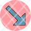 down-right-arrow-icon