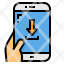 download-down-arrow-smartphone-mobile-app-icon