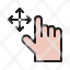 drag-arrow-tap-hand-finger-gestures-direction-icon-icon