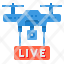 drone-report-broadcast-live-news-icon
