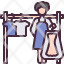 dry-cleaningemployee-service-woman-laundry-packed-icon