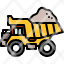 dump-truck-construction-garbage-transport-icon