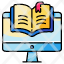 e-learning-on-computer-icon