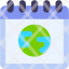 earth-calendar-date-time-ecology-planet-icon